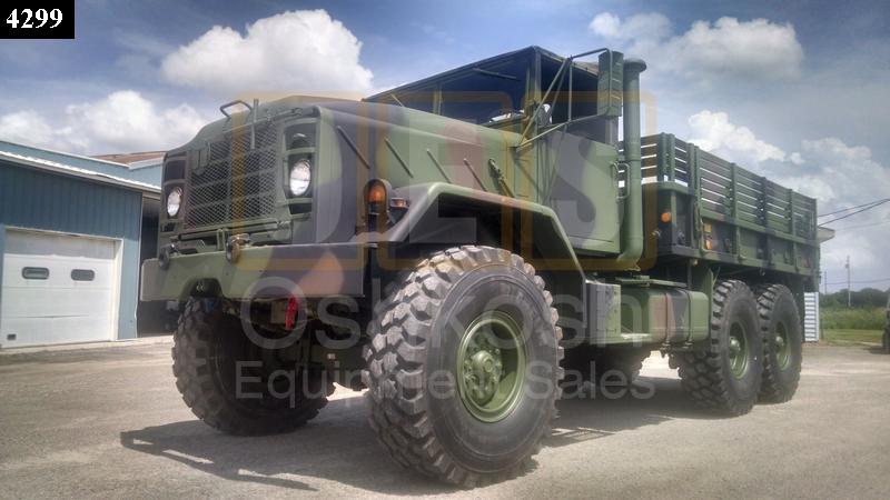 M923  6X6 Military 5 Ton Cargo Truck for sale (C-200-88) - Rebuilt/Reconditioned